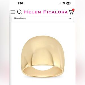 ISO Helen ficalora big Gold Ring